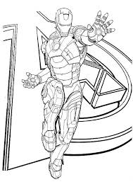 Ironman 2 Ausmalbilder Malvorlagen