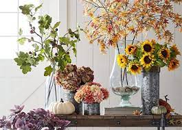 Artificial fall floral arrangements faux flowers. Stunning Faux Fall Flower Arrangements The Honeycomb Home