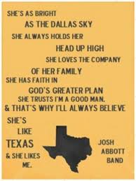 Music quotes to inspire and enlighten. Texas Country Lyric Quotes Quotesgram