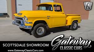 Image result for Chrome Yellow 1957 GMC
