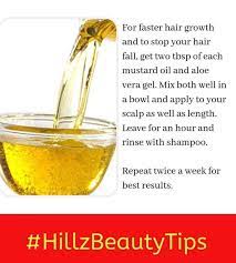 Mustard Oil And Aloe Vera Gel Both Hair Growth Remedies Facebook