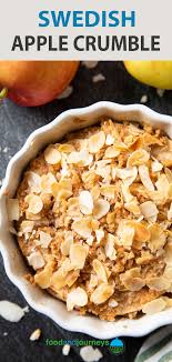 Swedish Apple Crumble In 2020 Apple Crumble Easy Apple Crumble Crumble Recipe