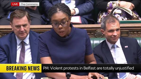 Kemi Badenoch asks Sir Keir Starmer whether the government's full defence  investment plan will finally be published this week., The PM says Labour  will increase defence spending from 2.3% to 2.6% next ...