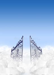 Heavens golden gates opening to an ethereal light on a. Heavens Gates In The Clouds Stock Photo Image Of Christanity Life 36069318