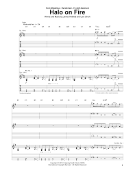 Metallica Halo On Fire Sheet Music Download Pdf Score 178072
