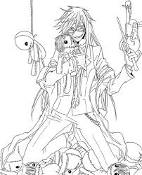 Show your kids a fun way to learn the abcs with alphabet printables they can color. Black Butler Coloring Pages Best Coloring Pages From Anime