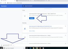 set auto resume failed file download