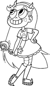 Cool Star Vs The Forces Of Evil Butterfly Coloring Page Butterfly Coloring Page Star Vs The Forces Of Evil Force Of Evil