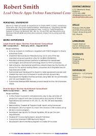 A technology services provider is seeking a remote oracle cloud financial functional consultant. Oracle Apps Techno Functional Consultant Resume Samples Qwikresume