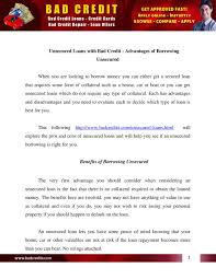 Fast loans for bad credit. Unsecured Loans With Bad Credit By Loginhar Login Issuu