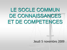 Liste des des organismes habilités pour former et evaluer au certificat cléa numérique. Ppt Le Socle Commun De Connaissances Et De Competences Powerpoint Presentation Id 1730586