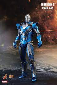 Iron Man Mark XXX - Blue Steel | Action Figures | hobbyDB