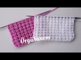 Zincir Ornegi Youtube Orgu Baby Knitting Patterns Orgu Desenleri