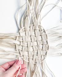 Wall hangings made with yarn are all the rage these days, and with good reason… they add some serious bohemian charm to any space, and they also use up all that leftover yarn you probably have laying around. 10 Easter Macrame Ideas Macrame Macrame Patterns Macrame Ideas