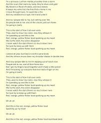 Is It Hot In Here Or Is It Just Me Lyrics Yellow Flicker Beat Music Lyrics Lyrics Lorde