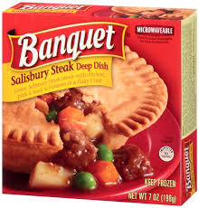 Banquet mega meals salisbury steak10 / 10 (i.redd.it). Banquet Salisbury Steak Deep Dish Pot Pie Hy Vee Aisles Online Grocery Shopping