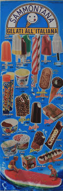 Sammontana 1998 Ice Cream Poster Ice Cream Prices Ice Cream Popsicles