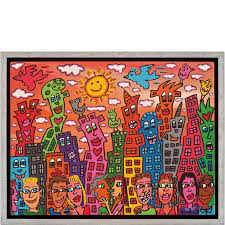 James rizzi was an american pop artist who was born and raised in brooklyn, new york. City Of Romance James Rizzi Atelierspuren Kunst Design