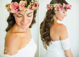 Haku Lei Style Hawaii Bride Flower Crown Hawaiian Flowers Bride Flowers In Hair Bride Hairstyles Grace Flower Crown Bride Bride Flowers Beach Wedding Hair