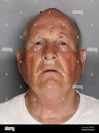 Mugshot of Joseph DeAngelo, the Golden State Killer ca. 2018 Stock Photo