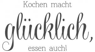 Spruch Wandtattoo Kuche Kochen Macht Glucklich Essen Auch I Love Wandtattoo