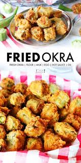 Fried Okra Recipe The Anthony Kitchen Recipe Okra Recipes Southern Recipes Okra