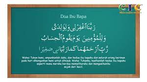 Cic Where Leaders Are Born Doa Untuk Ibu Bapa Facebook