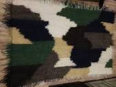 Blanket and Rug Ukrainian carpathian, Hutsul Blanket, Ukraine Wool ...