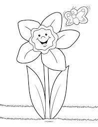 Select from 35919 printable crafts of cartoons, nature, animals, bible and many more. Daffodil Coloring Page The Mailbox Coloring Pages Flower Coloring Pages Preschool Coloring Pages