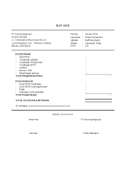 Template ini mudah diguna, boleh simpan data pekerja. Contoh Slip Gaji Karyawan