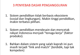 Kerusakan lingkungan hidup dapat menimbulkan bencana alam seperti banjir dan tanah longsor. Dandhy Laksono ×'×˜×•×•×™×˜×¨ Pengangguran Terjadi Bukan Semata Karena Investasi Dikekang Regulasi Maka Perlu Omnibus Law Pengangguran Terjadi Karena Konsep Pendidikannya Yang Bermasalah Lagipula Sejak Zaman Dulu Angkatan Kerja Terbesar Di Sektor Yang