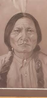 For those of you who haven't seen this piece before. Artist Steven Lang  "Sitting Bull's Medicine" Oil