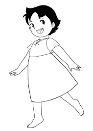 39 Disegni Di Heidi Da Colorare Pianetabambini It Disegni Disegno Di Cartoni Libri Da Colorare