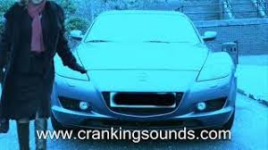 It could be flooded (with petrol). Cranking Flooded Frozen Mazda Rx8 Cranking Pedal Pumping By Cranking Sounds