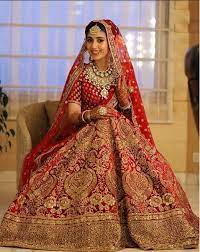 Just right for the classic bride who wants a little edge. Red Bridal Lehenga By Sabyasachi Indian Bridal Outfits Indian Bridal Wear Bridal Lehenga Red