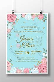 Desain template undangan pernikahan warna tosca. 20 Ide Background Undangan Pernikahan Biru House On Street