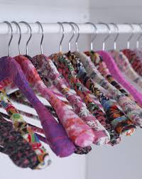 Fabric Covered Coat Hangers For Hall Closet Guests Jackets Etc Plastic Clothes Hangers Hanger Diy Padded Hangers