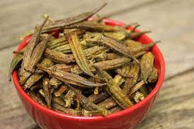 Spicy Dried Okra Recipe Hgtv