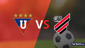 El horario universidad de chile vs. En Su Casa Liga De Quito Derroto A Athletico Paranaense 1 A 0 Tyc Sports