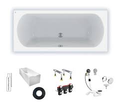 Selbst eine eckbadewanne wird damit zur dusche. Ideal Standard Duo Hotline Neu 1800x800 Badewanne K275001 Setw014