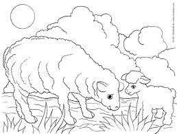Print and color chinese new year pdf coloring books from primarygames. Sheep And Lamb Coloring Pages Novocom Top