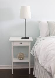 Ikea beds with attached nightstands may provide you that. White On White Ikea Hemnes Nightstand Hemnes Nightstand Ikea Hemnes