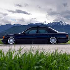 Owner Diplowmat Bagged W124 Super Clean Klutchwheels Sl1 Get Your Klutch On Today 626 968 8913 Info Klutchwheels Com Klutc Mercedes Benz Mercedes Benz