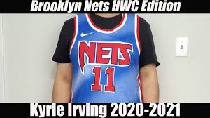 Shop brooklyn nets jerseys in official swingman and nets city edition styles at fansedge. Nike Brooklyn Nets Hardwood Classic Edition Kyrie Irving 2020 2021 Youtube