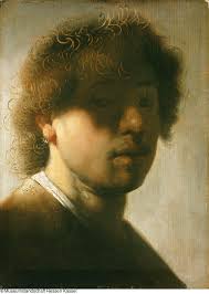 Bildnis Rembrandts mit verschatteten Augen