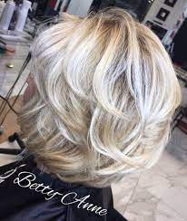 50 Shorter Blonde Layered Haircut Modern Hairstyles Medium Hair Styles Hair Styles