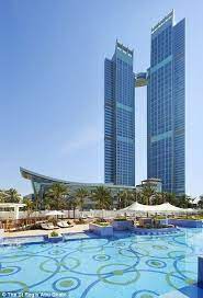 16k A Night At World S Highest Suspended Hotel Suite In Abu Dhabi Travel Images Hotel Abu Dhabi