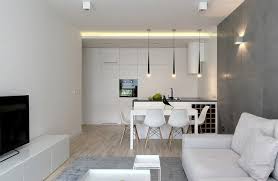 Kleines Wohn Esszimmer Einrichten Grau Weiss Holzboden Led Indirekte Deckenbeleuchtung Wohn Esszimmer Esszimmer Einrichten Wohnen