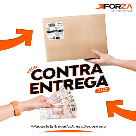 Forza - ¡No pierdas más clientes! Utiliza nuestro servicio de pago contra  entrega (COD) y envía tus paquetes por cobrar a todo el país. 🚚 ▶️ 💵  #PaqueteEntregadoDineroDepositadoEnvío Fácil, Entrega Rápida ⚡ | Facebook