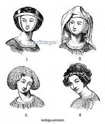 Museum Hairstyles 14th Century British Google Images 14th Century Historical Hats 14th Century Clothing